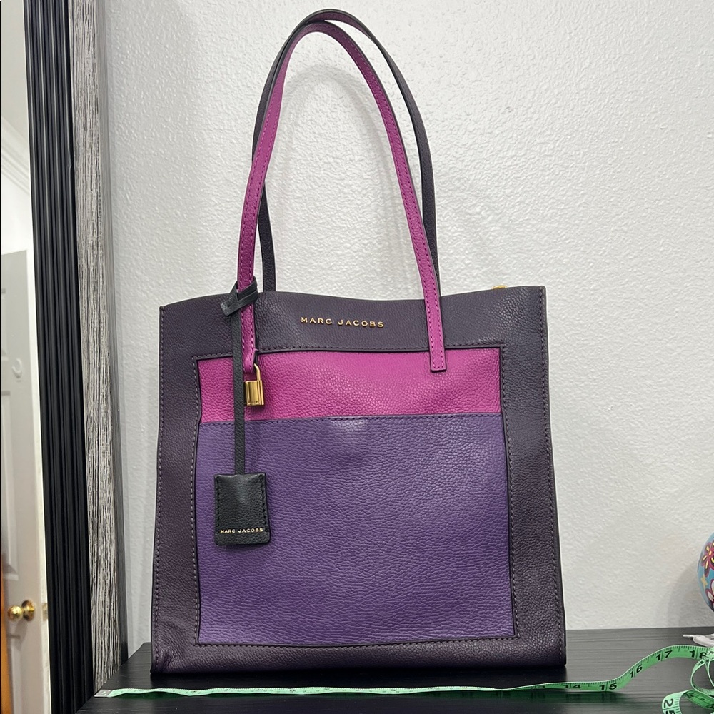 Marc Jacobs Two-Tone Purple Tote
